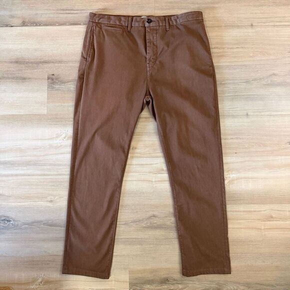 KATO By Hiroshi Kato Men’s Brown Pants Size 36 Trouser Made In USASelvedge